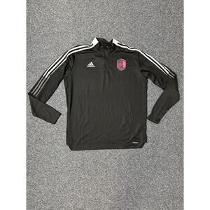 Black St. Louis CITY SC 2021 Training Pullover
